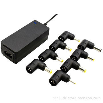 Automatic Universal Mini Laptop Battery Charger with 8 Pieces Smart Tips for Most Laptops